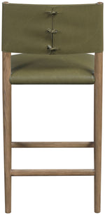 Andie - Upholstered Counter Stool - Brown Base