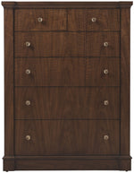 Archives - Six-Drawer Chest - Dark Wood