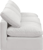 Indulge - Velvet 3 Seat Modular Armless Sofa
