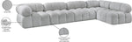 Ames - 5 Piece Modular L-Shaped Sectional