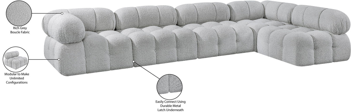Ames - 5 Piece Modular L-Shaped Sectional
