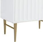 Modernist - Bathroom Vanity With Gold Legs