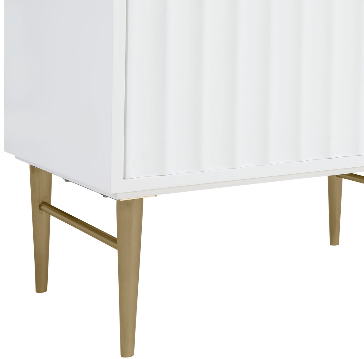 Modernist - Bathroom Vanity With Gold Legs