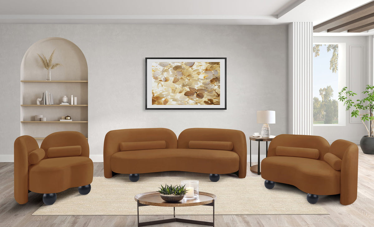Daphne - Velvet Loveseat