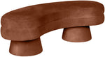 Zenna - Velvet Bench - Cognac