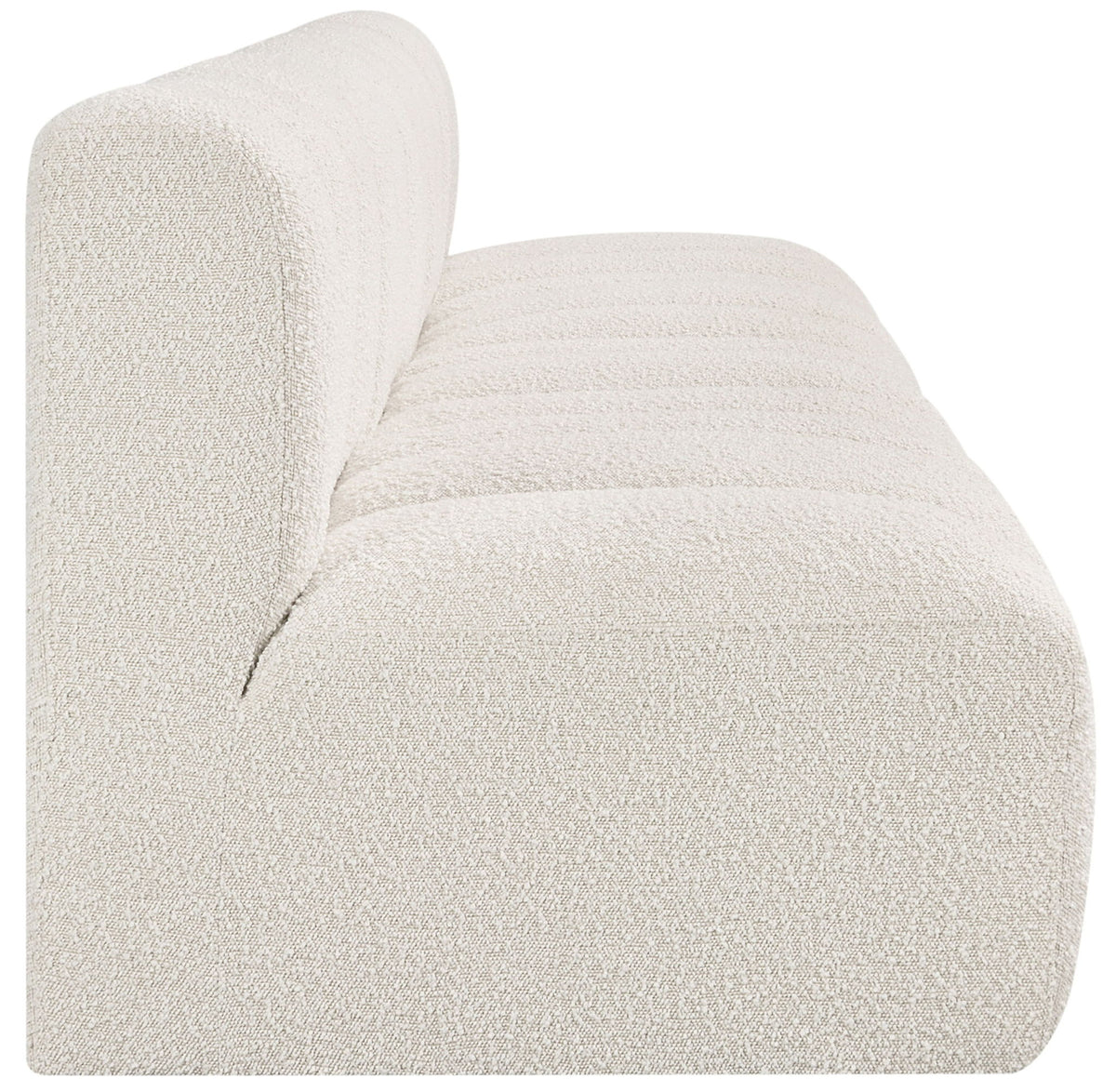 Arc - Boucle Fabric 4 Seats Modular Sofa