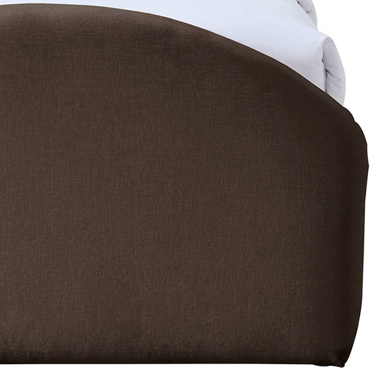 Andaz - Chenille Fabric Upholstered Trundle Bed