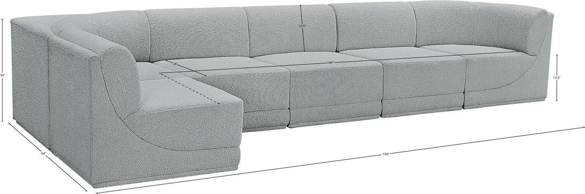 Ollie - 6 Piece Modular Sectional
