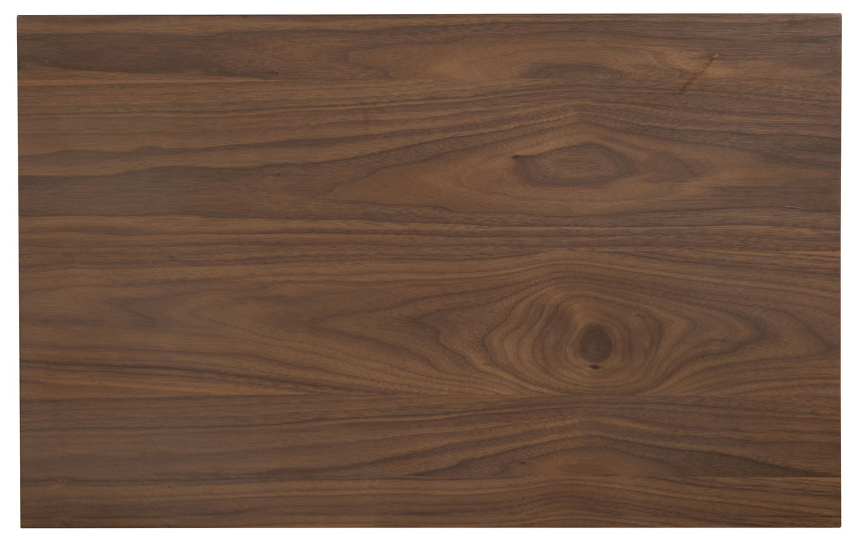 Home Office - Two-Door Cabinet - Dark Brown