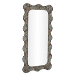 Charlene - 39" x 75" Squiggle Wall Mirror - Watercolor Print