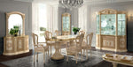 Aida - Dining Table - Ivory / Gold