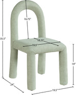 Amari - Chenille Fabric Dining Chair (Set of 2)