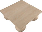 Fitch - Oak Veneer Coffee Table - 4 Legs