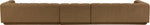Modari - Sectional - Brown