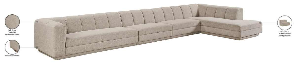 Modari - Sectional - Beige