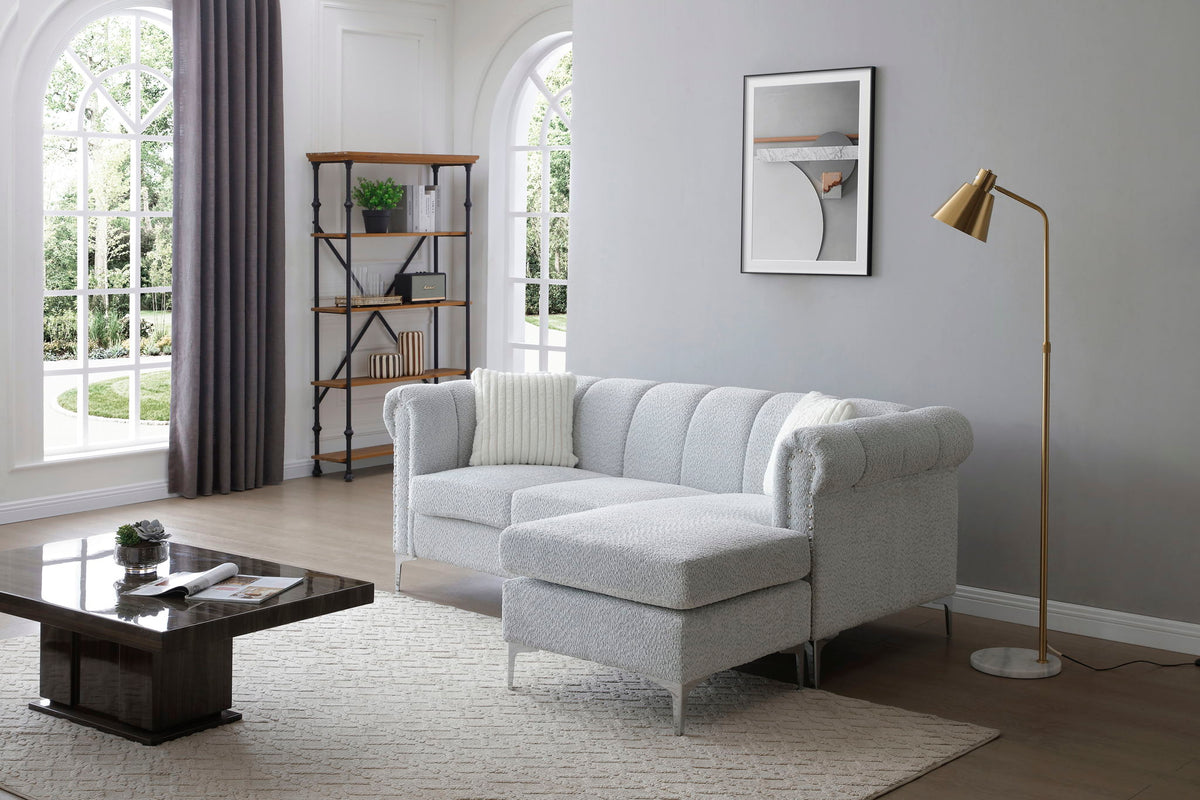 Sammy - Sofa Chaise - Gray