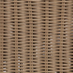 Sandbay - Olefin Water Resistant Fabric And Wicker Outdoor Patio Lounge Chair