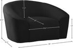 Riley - Velvet Arm Chair