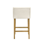 Fauna - Modern Transitional Wood Counter Height Kitchen Bar Stool