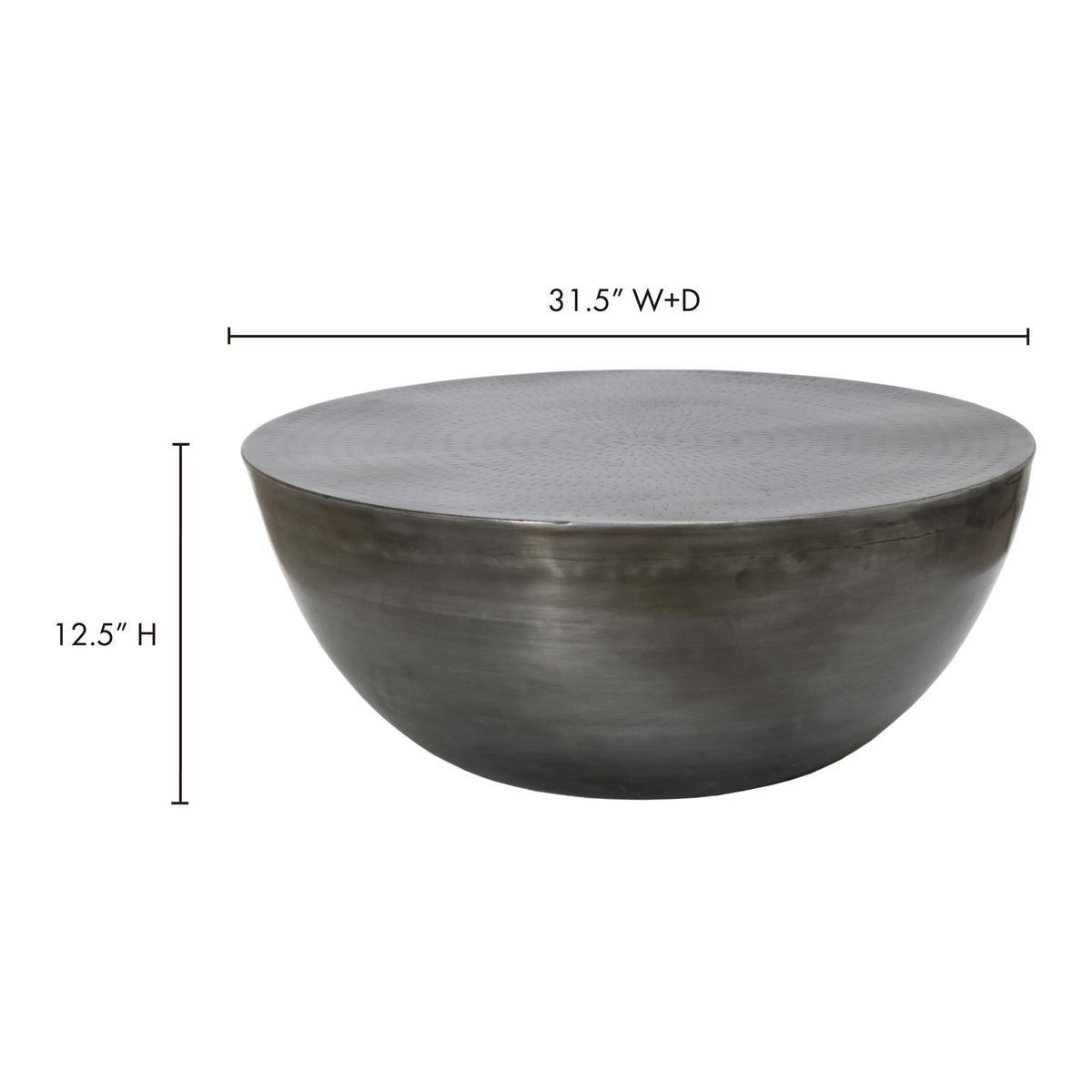 Conga - Coffee Table - Antique Zinc
