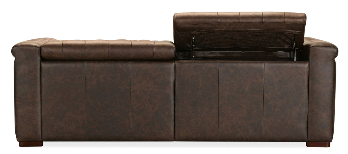 MS - Savion Deux Sofa With Power Recliners And Power Headrests