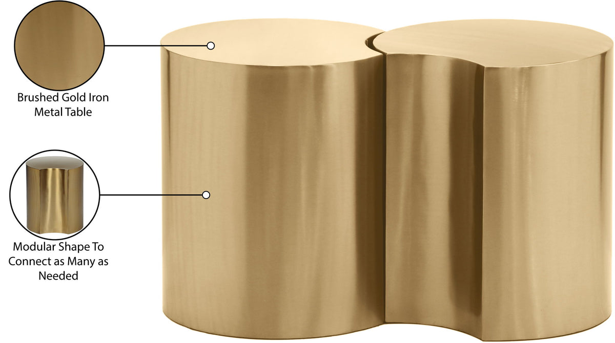 Dimple - 2 Piece Modular End Table