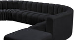 Arc - Velvet 7 Piece Corner Modular Sofa