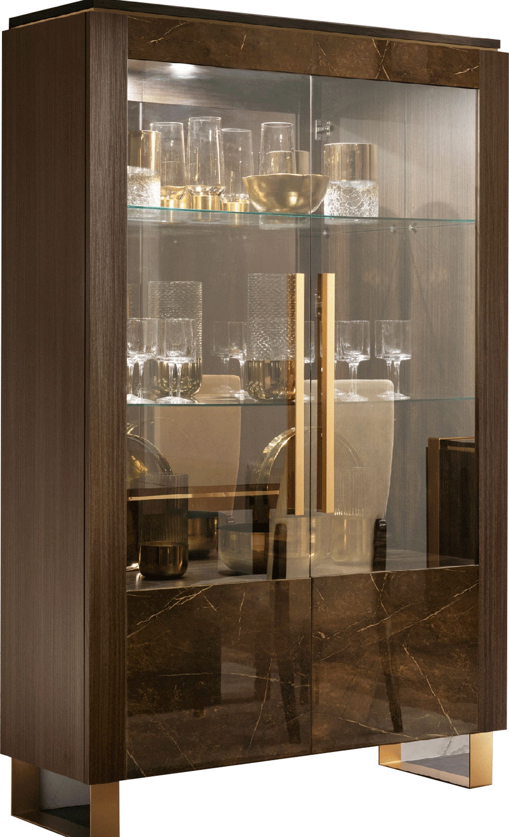 Essenza - 2 Door China - Dark Brown