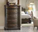 Rhapsody - 5-Drawer Chest - Dark Brown