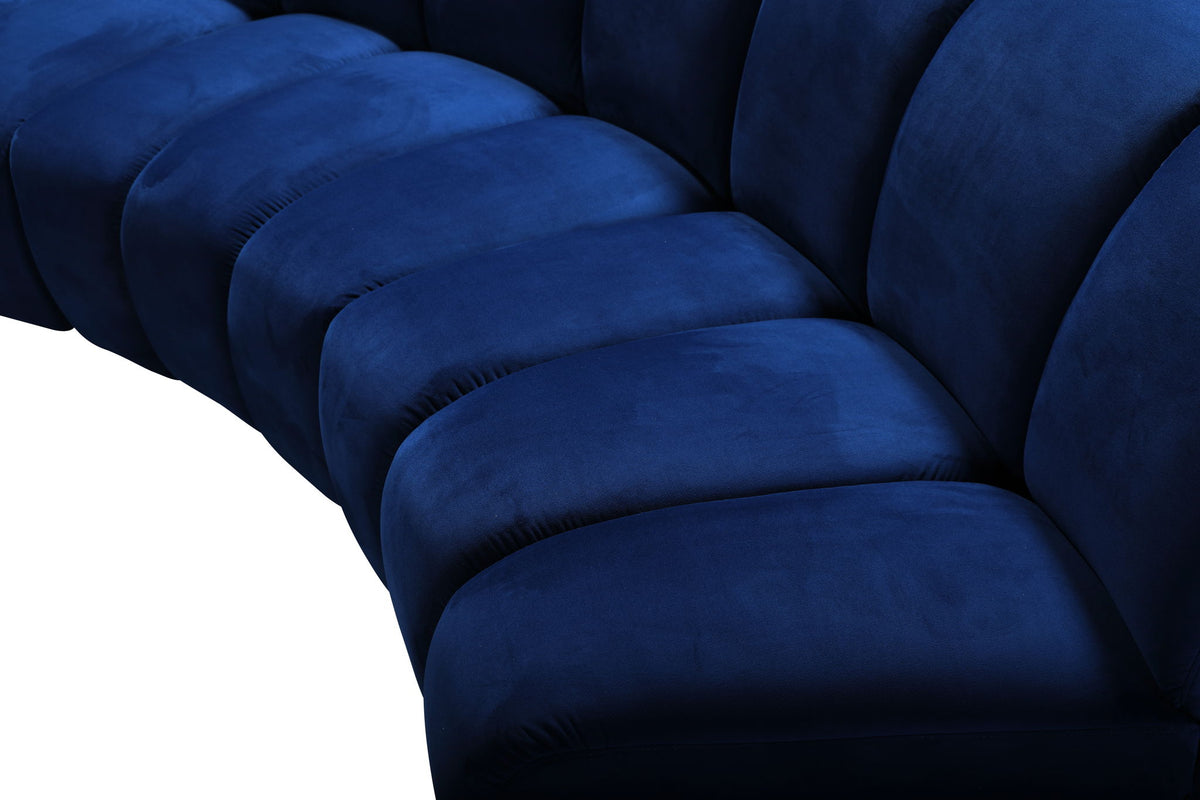 Infinity - 4 Piece Velvet Modular Sectional