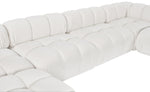 Orin - U-Shaped Velvet 6 Piece Modular Sectional