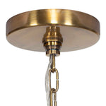 Water Hyacinth - 4 Light Woven Pendant - Light Brown