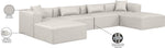 Cube - 6 Piece Modular Double Chaise Sectional