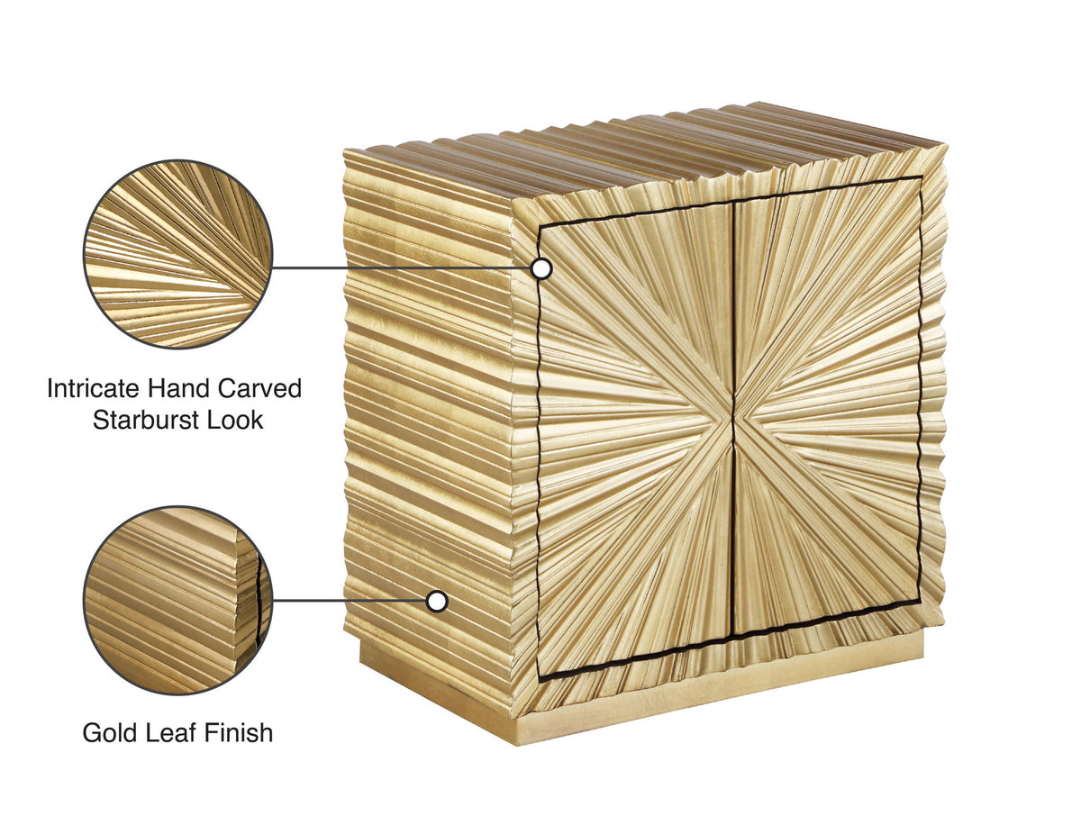 Golda - Side Table - Gold