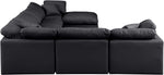 Indulge - Faux Leather 7 Piece Modular Sectional