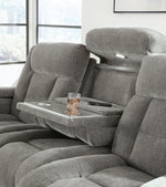 Mixed Motion - Power Reclining Sofa With Adjustable Headrest