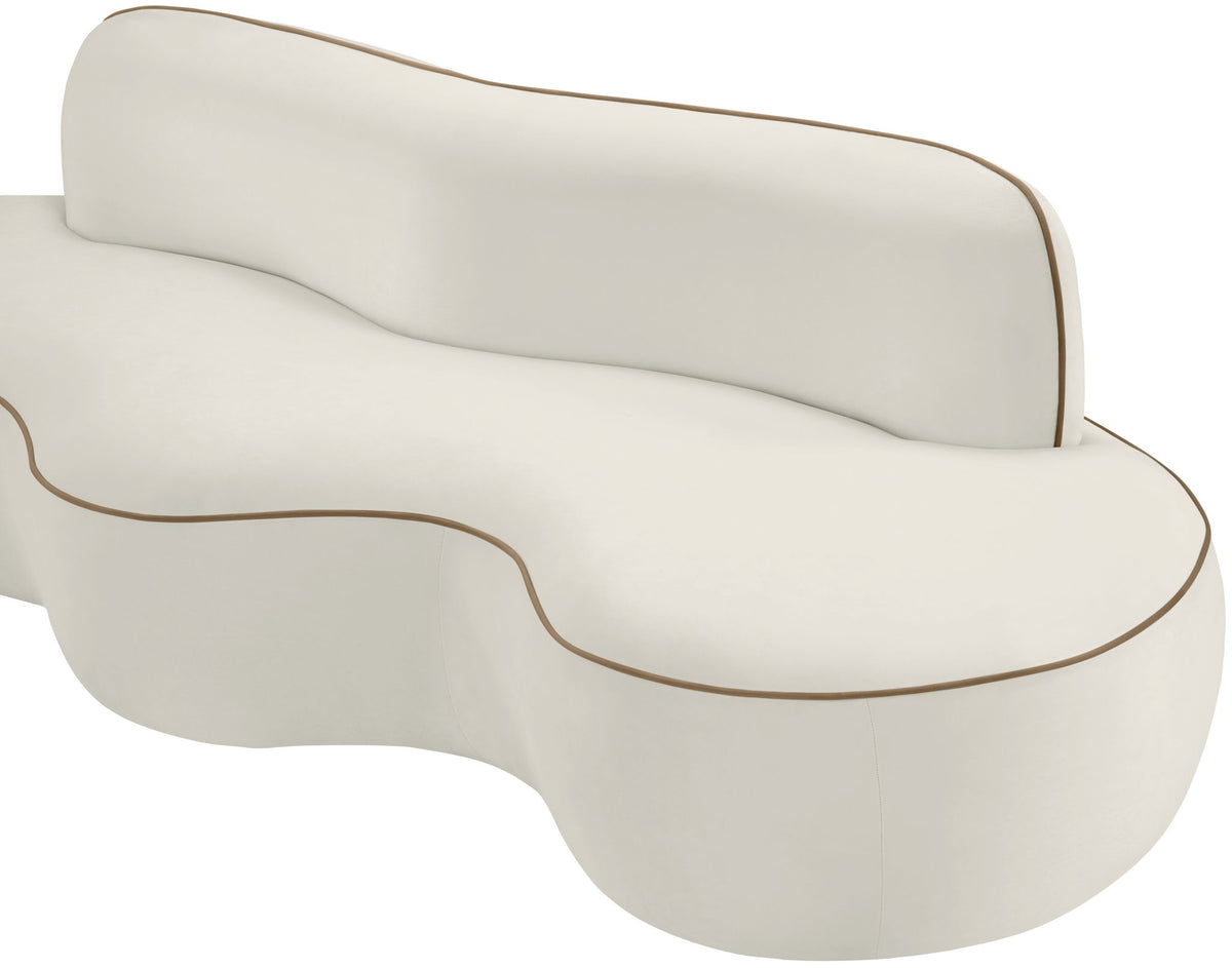 Swerve - Velvet 101" Upholstered Sofa