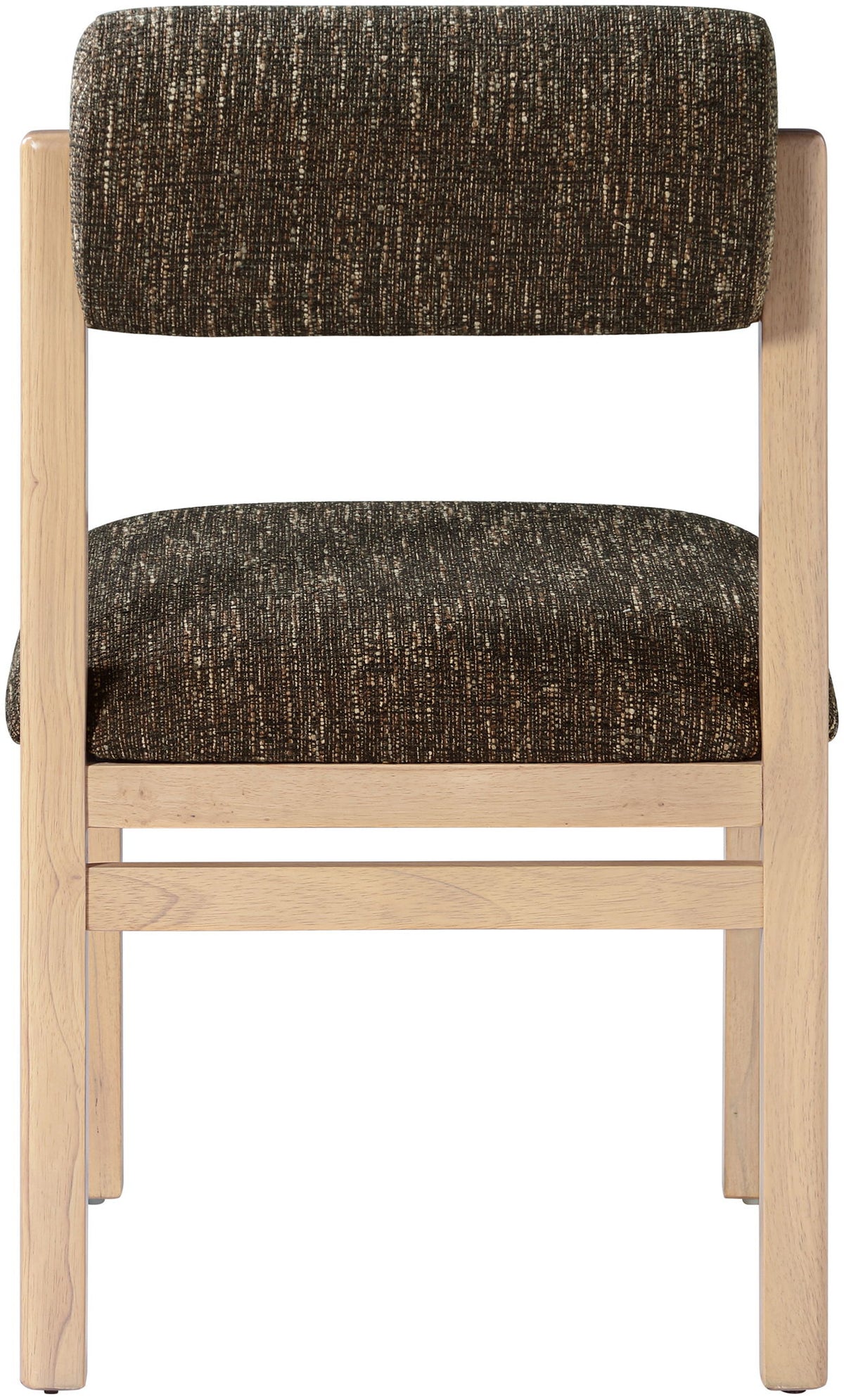 Roundhill - Fabric Dining Chair (Set of 2) - Natural Frame