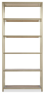 Melange - 85" Etagere - Gold