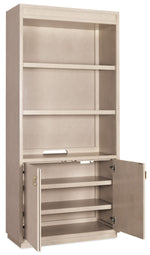 Home Office - Bookcase - Polished Limestone