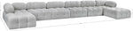 Ames - 8 Piece Fabric Modular Sectional