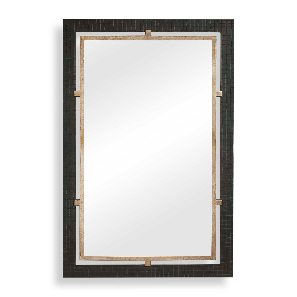 Guerra - Mirror - Walnut & Brass