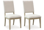 Vallardia 6 Pc. Rectangular Dining Set – Traditional Light Grayish Brown | Ashley