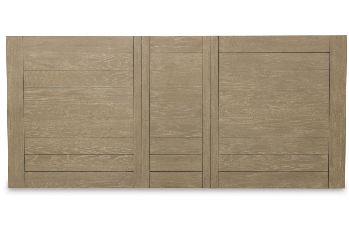 Vallardia 6 Pc. Rectangular Dining Set – Traditional Light Grayish Brown | Ashley