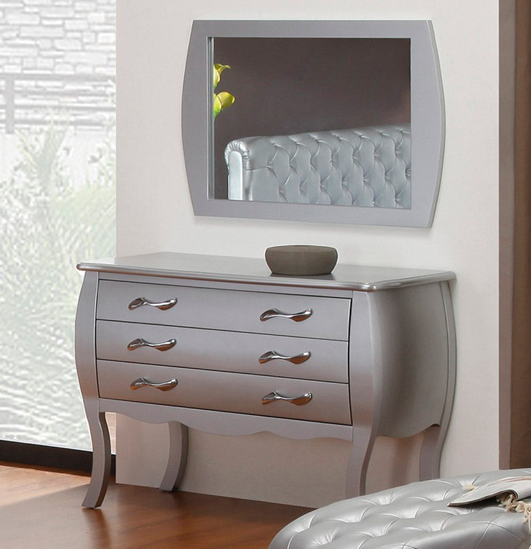 Monte Carlo Transitional Platinum Dresser by VIG Furniture - View 1