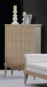 Waterfall Transitional Beige 5-Drawer Chest by VIG Furniture - View 1