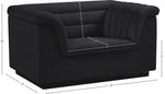 Cascade - Velvet Chair