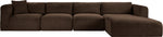 Shaggy - 4 Piece Modular Sectional