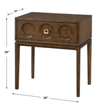 Roundabout - Side Table - Cocoa Brown