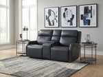 MS - Nelson Zero Gravity Power Console Loveseat With Power Headrests And Lumbar